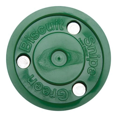 Bauer GREEN BISCUIT SNIPE PUCK - BLISTER 1 Bauer GREEN BISCUIT SNIPE PUCK - BLISTER