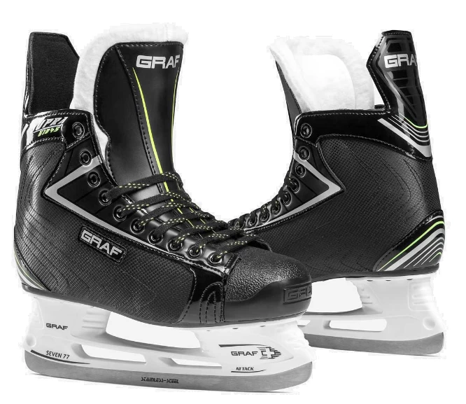 GRAF Supra G-1045 Eishockey Schlittschuhe JR 1 GRAF Supra G-1045 Eishockey Schlittschuhe JR